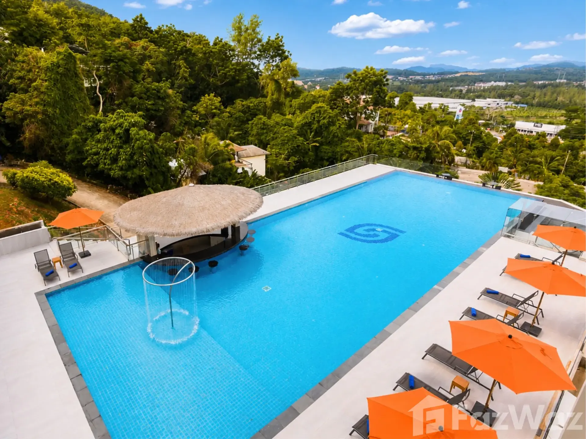 Hilltop Wellness'de Kiralık 1 Yatak Odalı Daire
