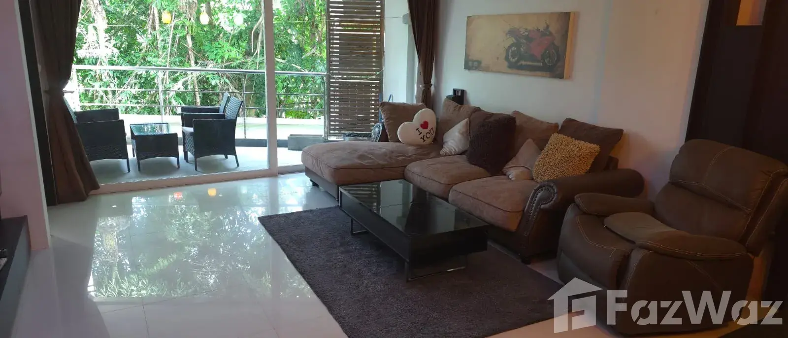 كوندو 2 غرف نوم للإيجار في Kathu Golf Condo