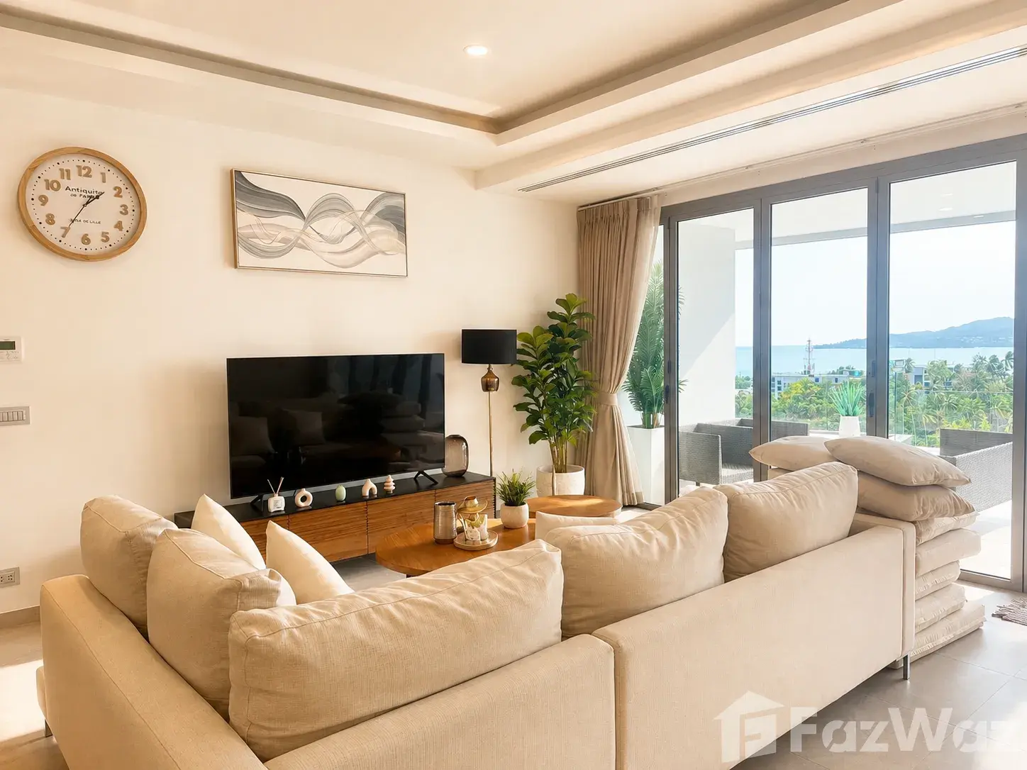 كوندو 2 غرف نوم للإيجار في Andamaya Surin Bay