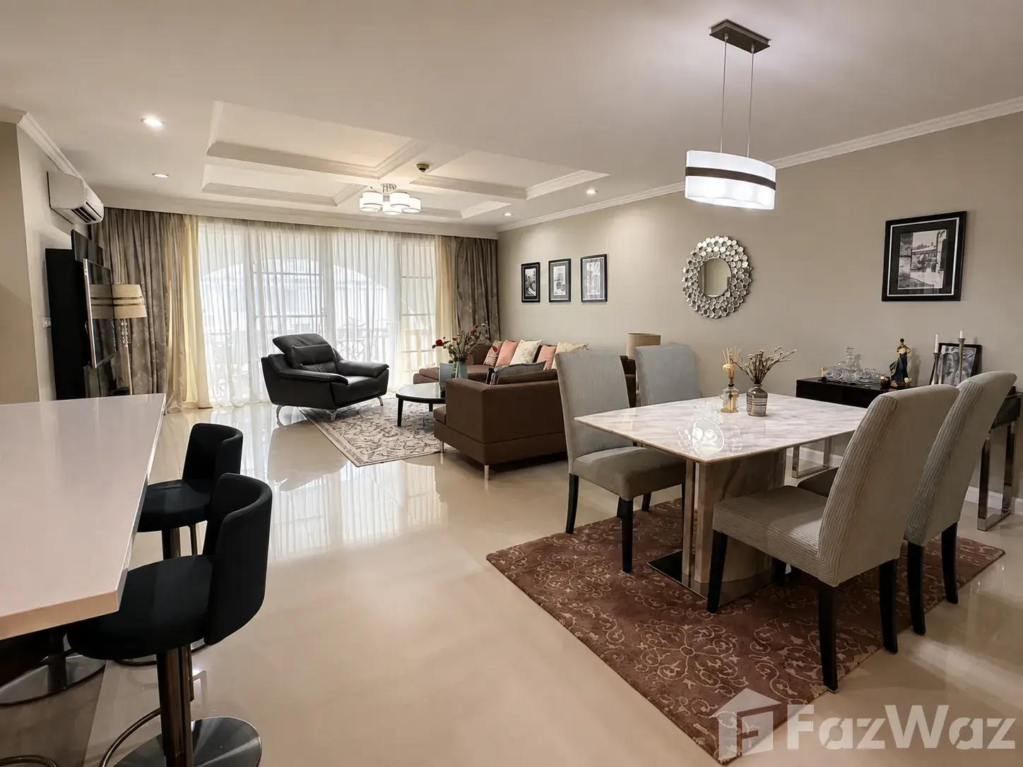 Kondo 2 Bilik Tidur untuk Disewa di Heritage Suites