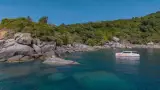 မော်တာ catamaran ပါဝါ Catamaran 40 — ဓာတ်ပုံ 1