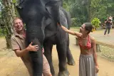 Khao Lak dalam kumpulan mini: gajah, air terjun dan kuil gua monyet, foto 3