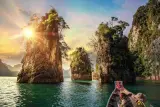 Khao Sok dan Cheow Lan selama 2 hari dengan bermalam di rumah bot, foto 1