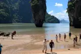 James Bond Adası'nda büyük tekneyle kano ve gemide öğle yemeği, fotoğraf 2