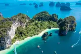 Pulau Hong dan Teluk Phang Nga dengan bot laju dengan pelepasan awal, foto 2