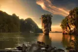 Phang Nga dengan jurugambar peribadi: dek pemerhatian, James Bond, air terjun dan mata air, foto 1