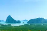 Subuh di Samet Nangsha dan ekor panjang ke Pulau James Bond, secara individu, foto 1