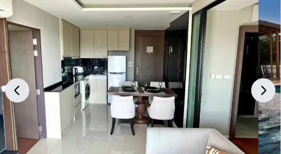 Apartmen dengan 1 bilik tidur dan 1 bilik mandi