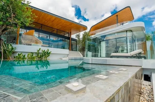 Luxury 4 bedroom villa with private pool in Layan, Phuket