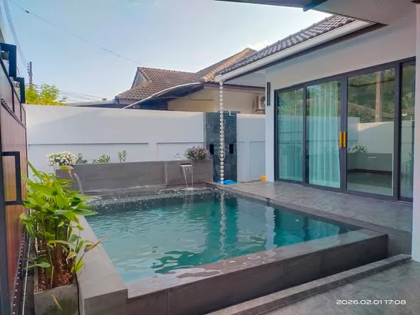 House for rent in Chalong area next to the fitness center and Robinson shopping center
