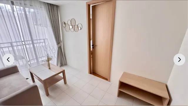 شقة بـ 2 غرف نوم و 1 حمامات