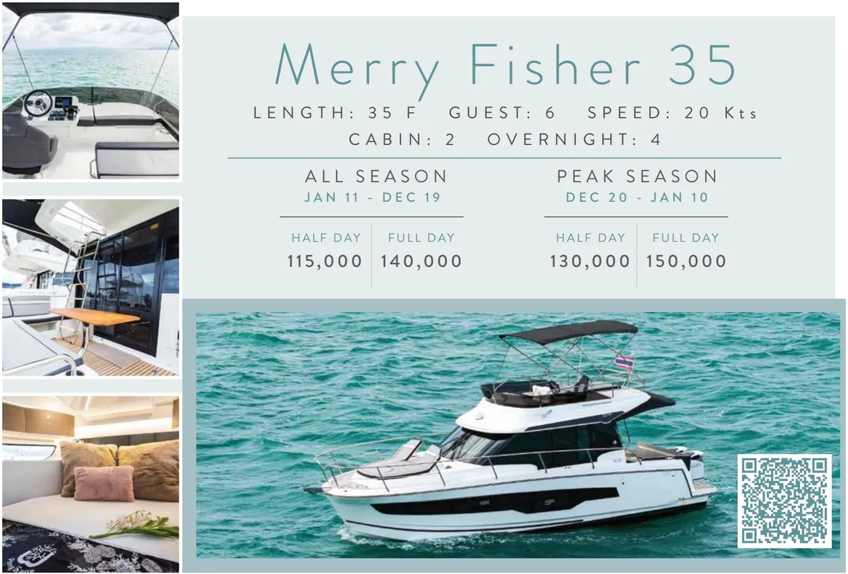 Моторная яхта Merry Fisher 35