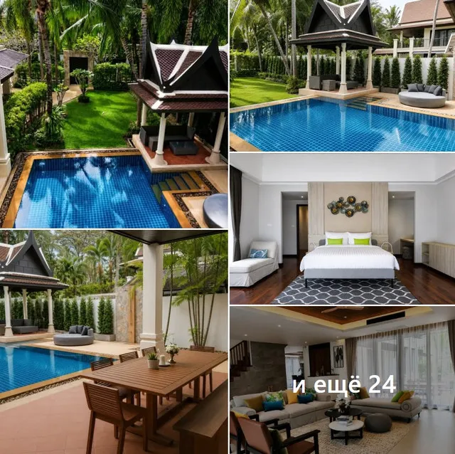 Luxury 5BR Pool Villa (50m to beach)